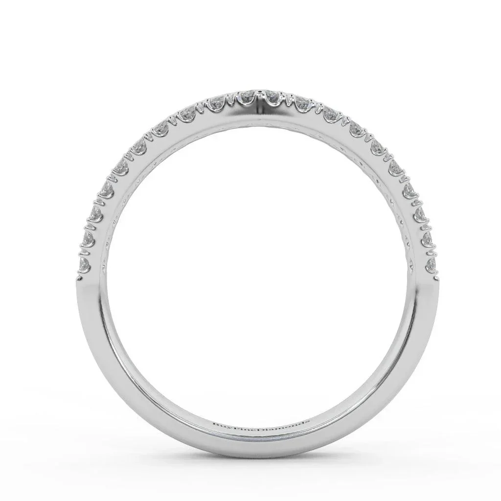 0.60 Ct Natural Round Diamond Stacking Wedding Ring Band (remaining balance £999) - Image 7