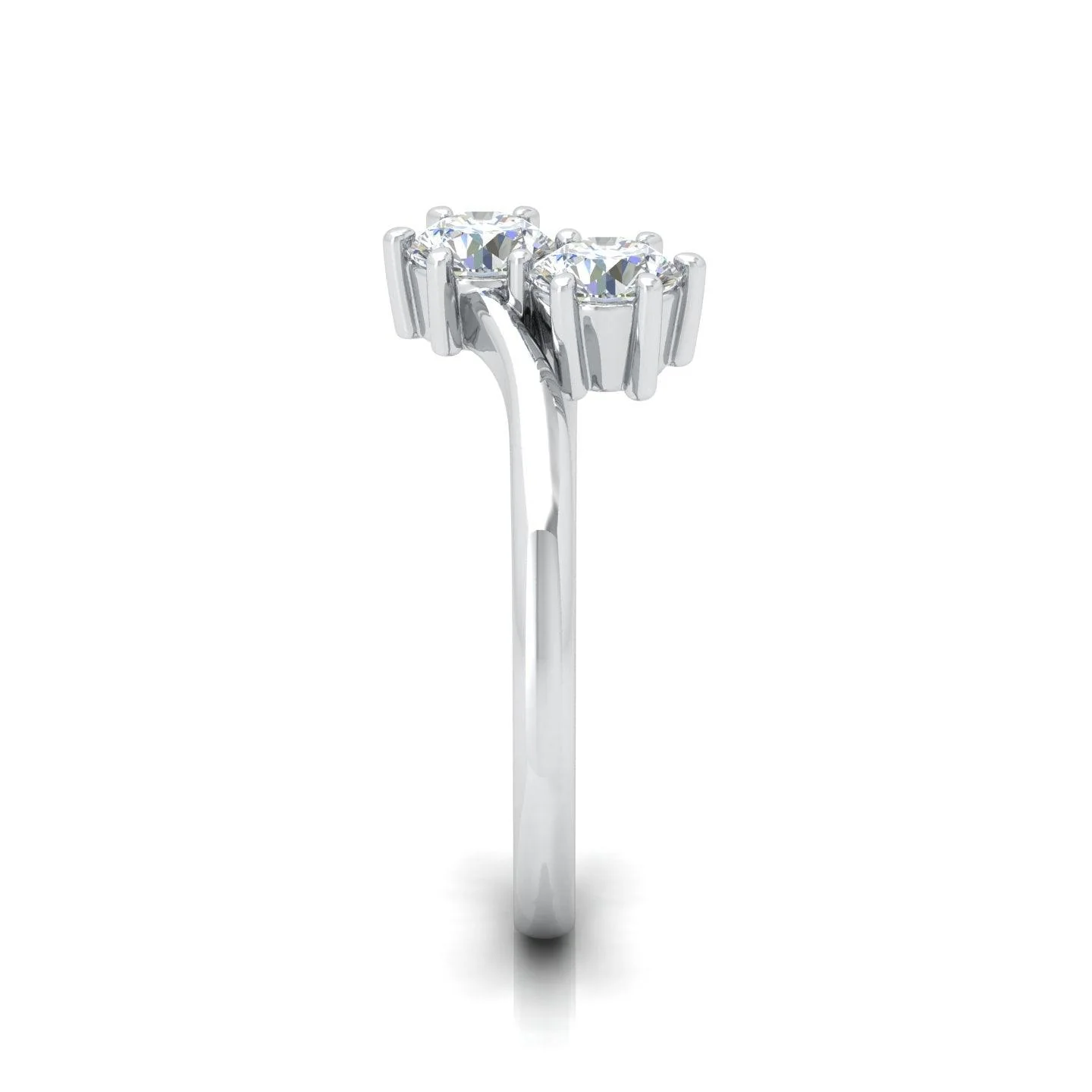 2.00 Carat D/VS IGI Certified Classic Round Diamond Solitaire Toi-Moi Engagement Ring - amadadiamonds - Image 8