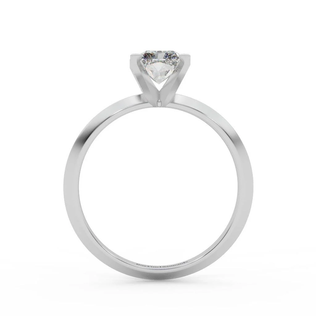 IGI Certified Radiant Diamond Solitaire Engagement Ring Platinum 1.00Ct-7.00Ct - Image 5