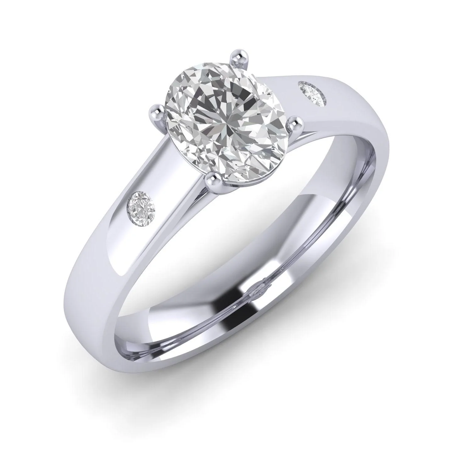 Classic Solitaire Engagement Ring - Customize your own - Image 5