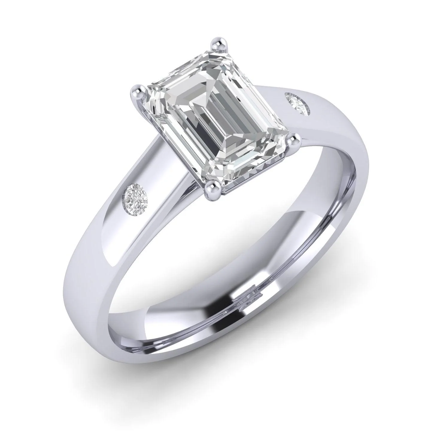 Classic Solitaire Engagement Ring - Customize your own - Image 6