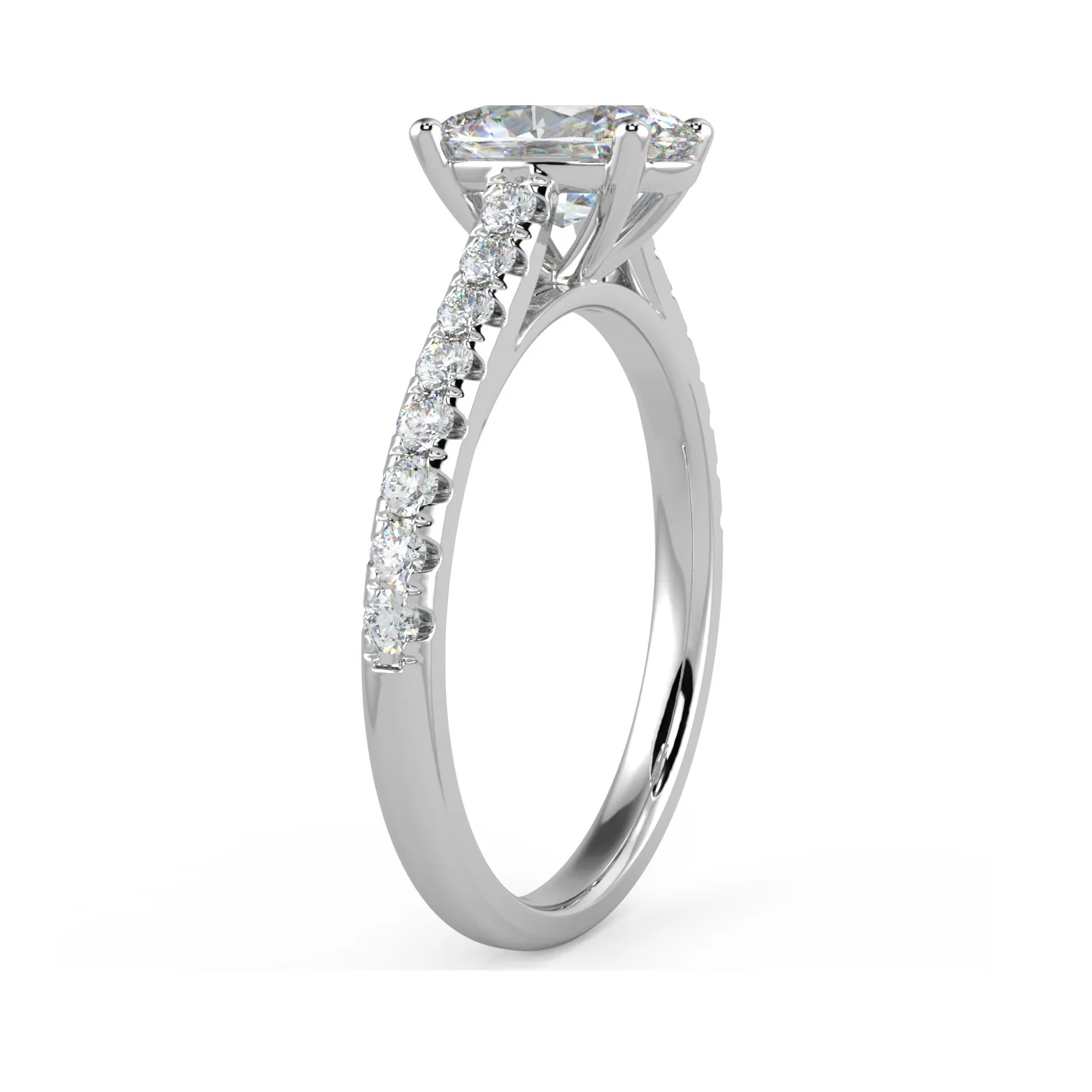 Clearance ! E/VS 2.50Ct IGI Certified Oval Diamond Engagement Ring - Image 2