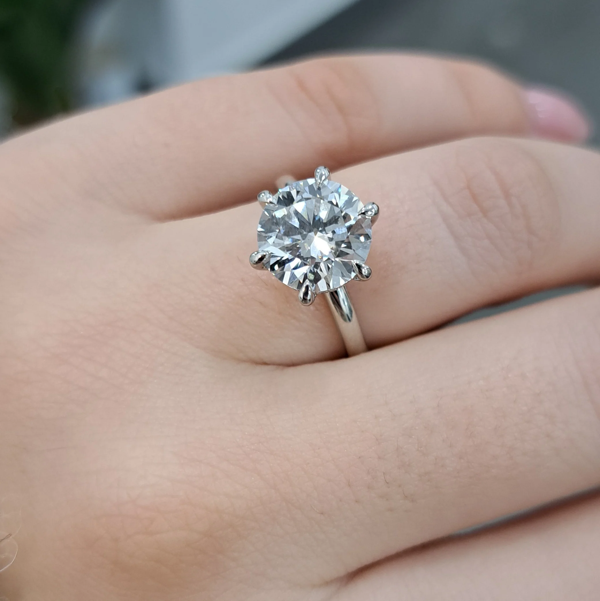 GIA Certified 1.10ct G/VS Natural Round Diamond Hidden Halo Engagement Ring In 18k Gold - Image 3
