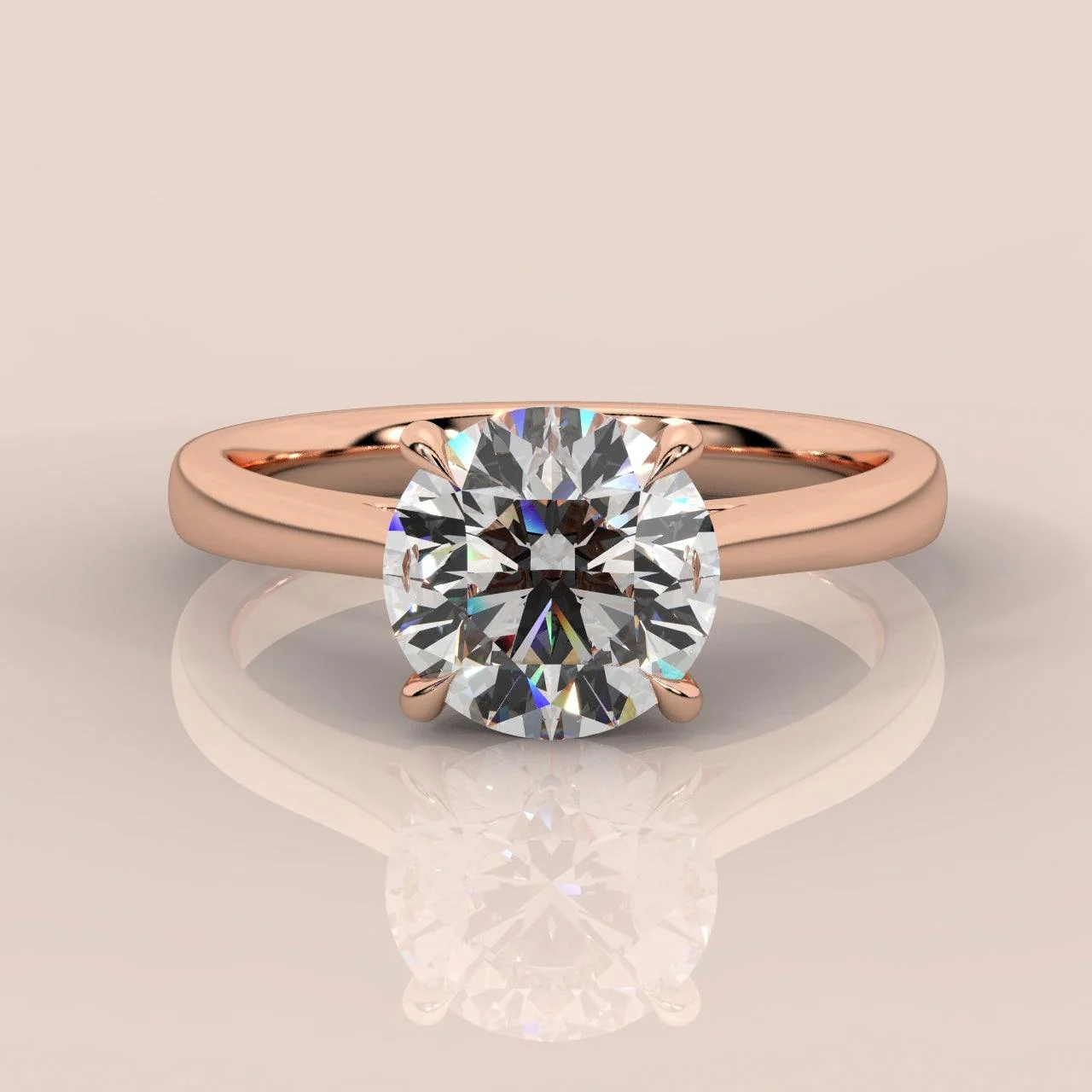 IGI Certified 6.00 Carat E/VS Round Diamond Solitaire Ring In 18k White Gold - Image 4
