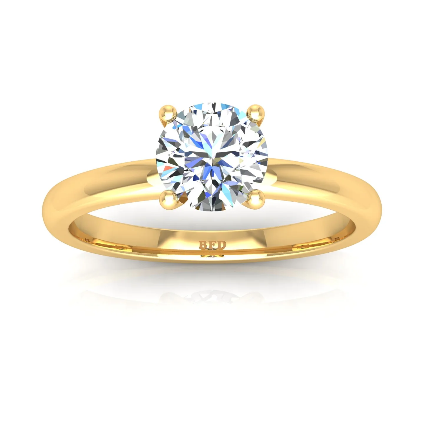 IGI CERTIFIED D/VVS 2.80CT Round Diamond Solitaire Engagement Ring, 950 Platinum - Image 10