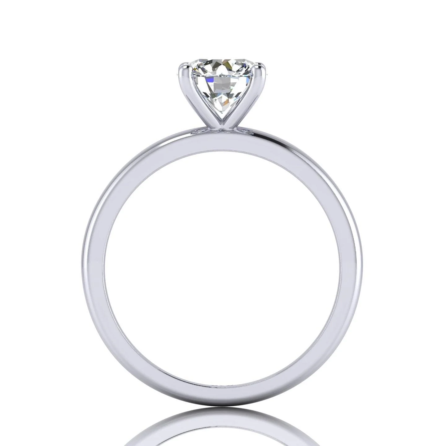 IGI CERTIFIED D/VVS 2.80CT Round Diamond Solitaire Engagement Ring, 950 Platinum - Image 2