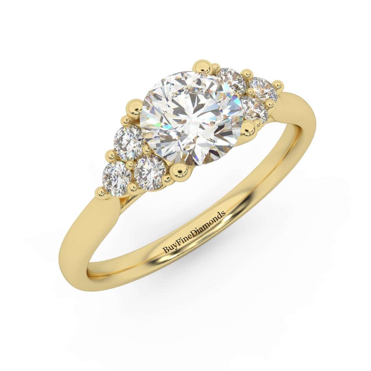 Best Deal..! Round Diamond Engagement Ring Women's Ring - 1.00 Carat - Image 3