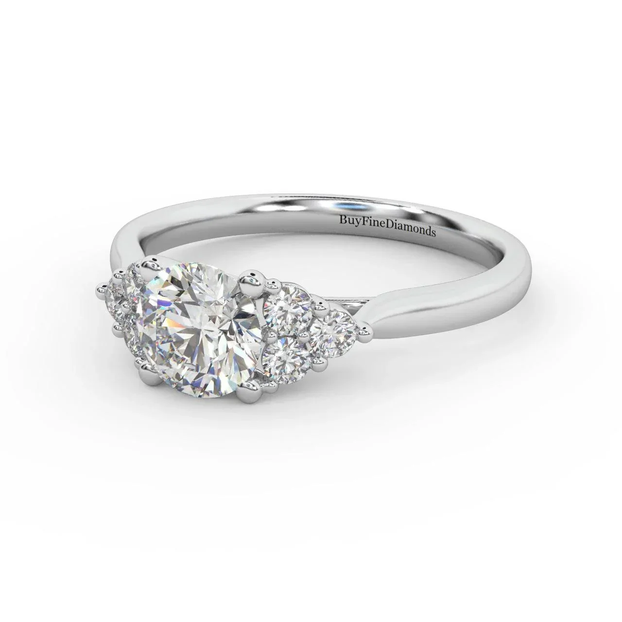 Best Deal..! Round Diamond Engagement Ring Women's Ring - 1.00 Carat - Image 6
